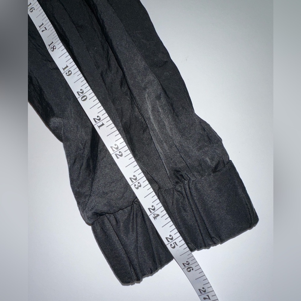 Lane Bryant Black Collared Rain Jacket Women’s Size 22/24 Zip Up Waterproof - Picture 8 of 9